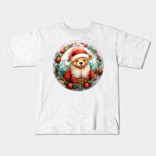 Xmas teddy bear Kids T-Shirt